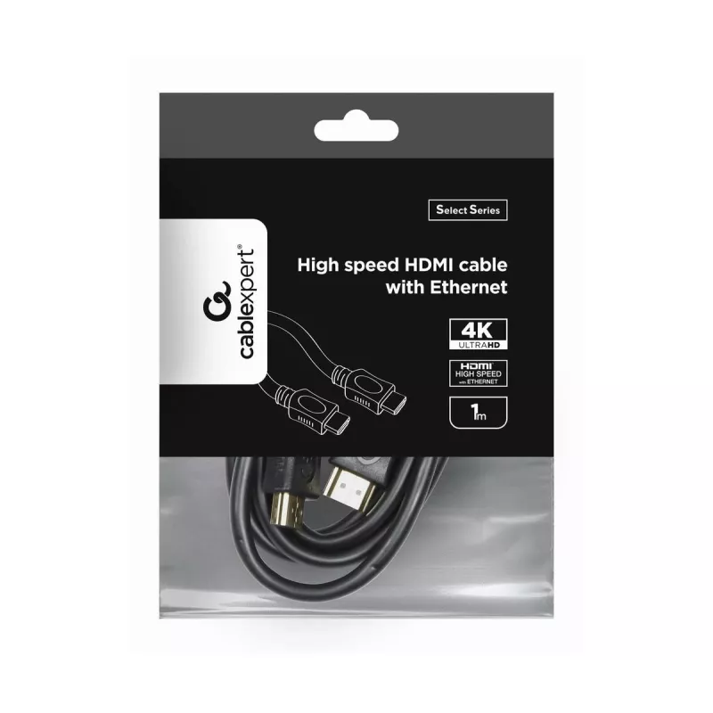 GEMBIRD cavo HDMI High-Speed con Ethernet - serie Select 1 m