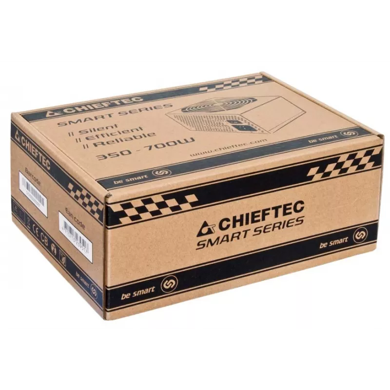 Chieftec Smart GPS-600A8 alimentatore 600 W 20+4 Pin ATX ATX nero