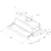 Whirlpool AKR 6390/1 IX semi-incasso (estraibile) argento 304 m³/h