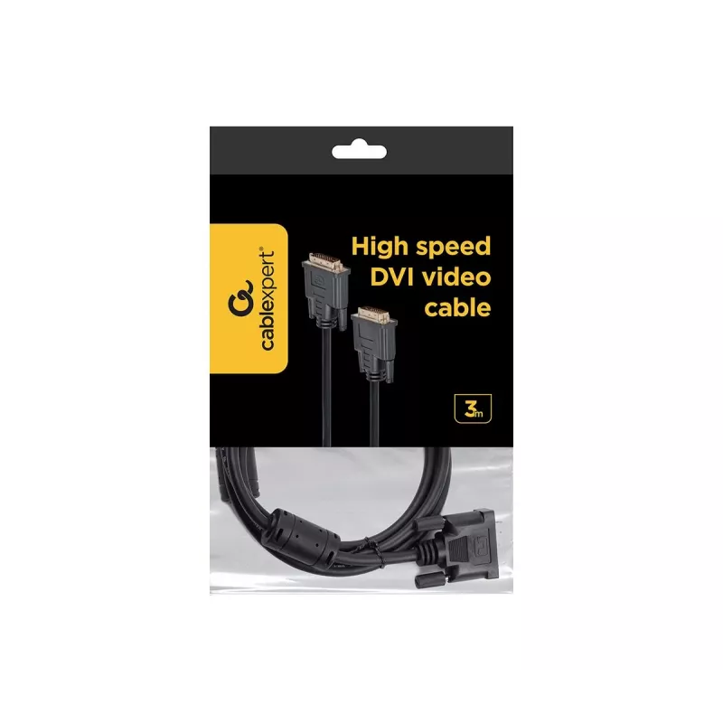 GEMBIRD cavo video DVI Dual-Link 3 m – nero