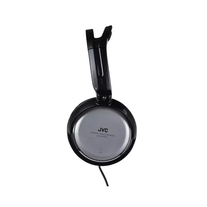 JVC HA-RX500-E Cuffie con filo a fascia musicale nere, bianche