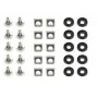 GEMBIRD 19i kit di montaggio a rack (viti, dadi, rondelle) set da 50 pezzi