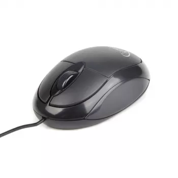 GEMBIRD mouse ottico MUS-U-01 - 3 tasti con rotella USB nero