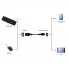 GEMBIRD cavo USB OTG AF a Micro BM 15 cm - nero