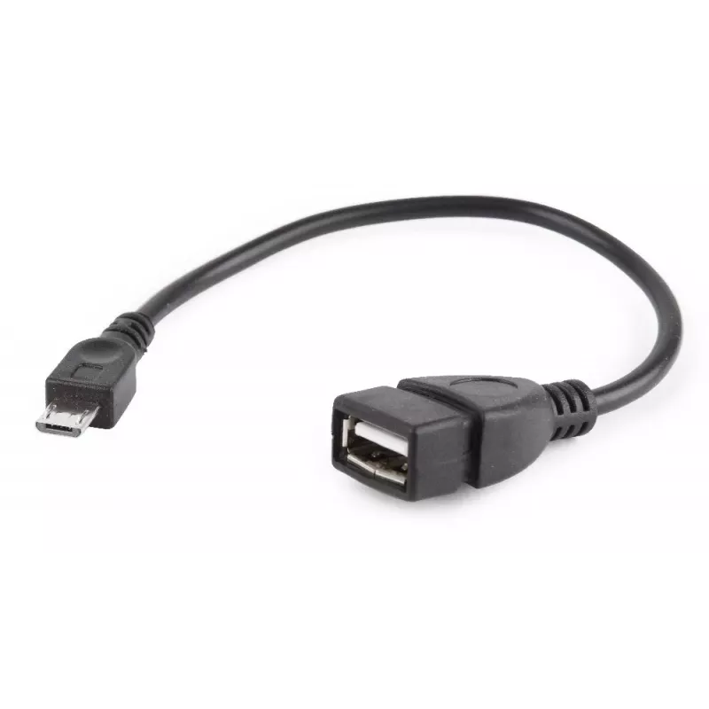 GEMBIRD cavo USB OTG AF a Micro BM 15 cm - nero