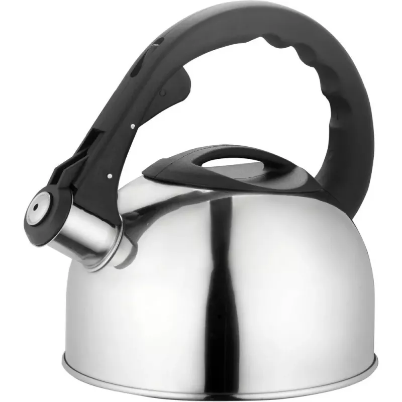 Lamart Lumier LT 7004 bollitore con fischietto per piano cottura, 2 l, acciaio inox, per induzione e gas, Inox