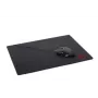 Tappetino per mouse da gaming GEMBIRD MP-GAME-S — 250×200 mm, 3 mm, nero, tessuto/gomma con poggiapolsi