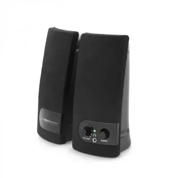Diffusore a 2 vie ESPERANZA EP119, 2.0 canali, 6 W RMS, 4 Ω, con filo, 3,5 mm e USB, installazione da tavolo