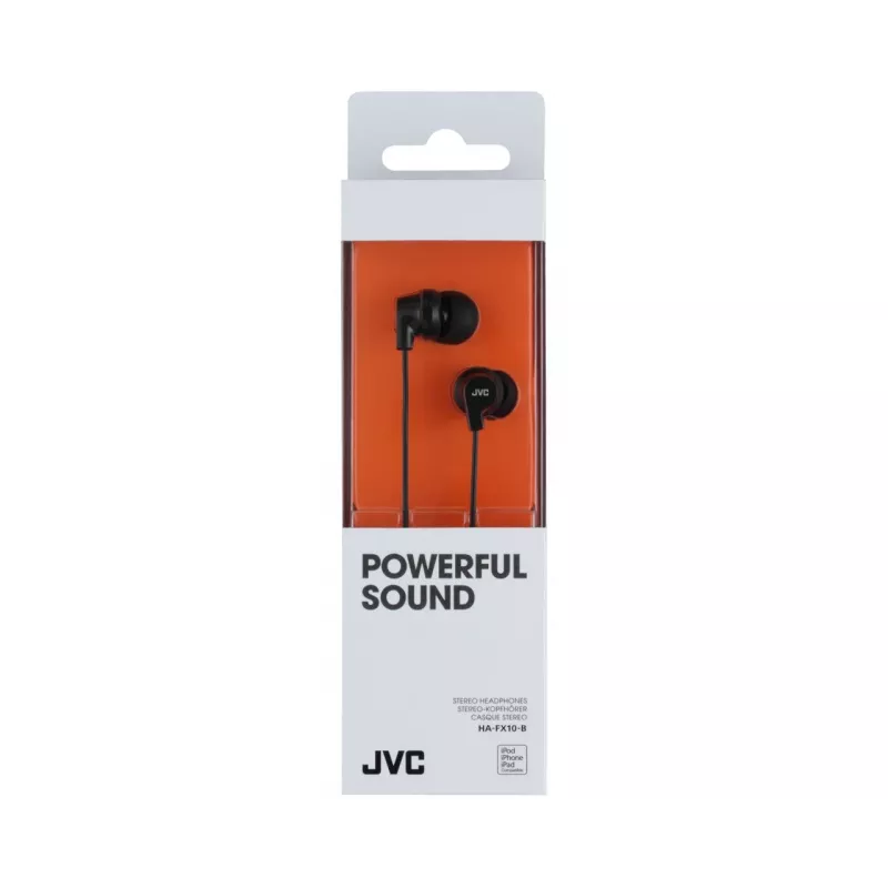 Auricolari in-ear JVC HA-FX10-B-E colorati