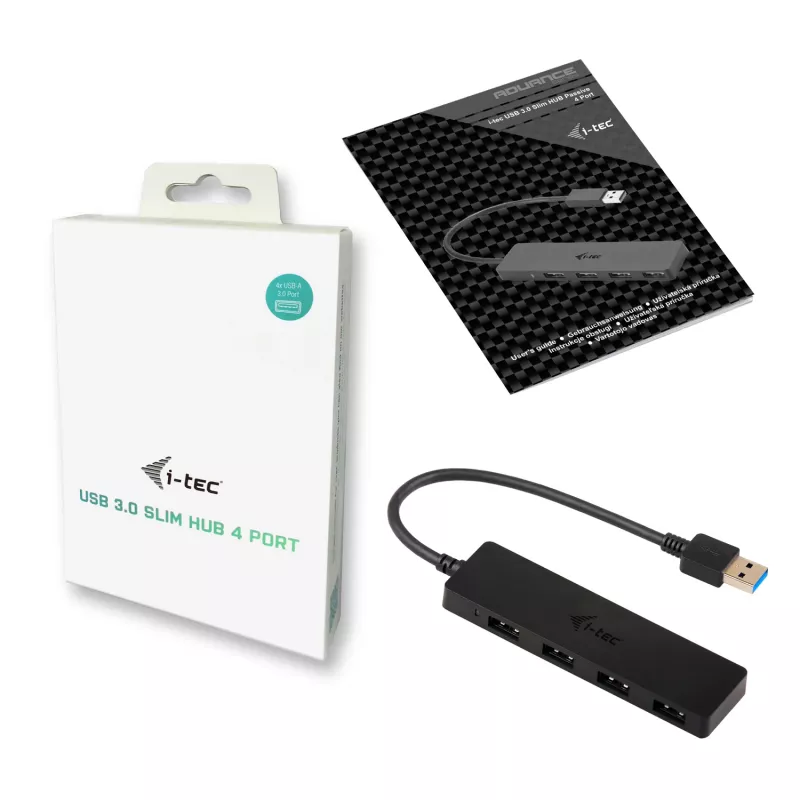 Hub USB i-tec Advance USB 3.0 sottile passivo HUB 4 porte