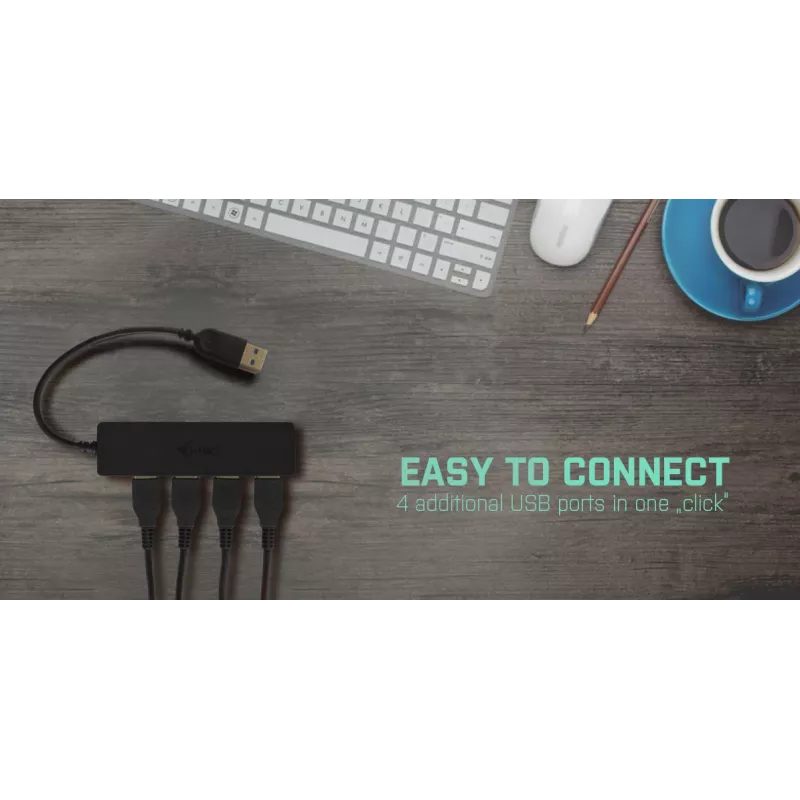 Hub USB i-tec Advance USB 3.0 sottile passivo HUB 4 porte