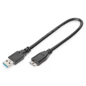 DIGITUS cavo USB 3.0 USB A - Micro USB B (ak-300117-003-s)