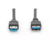 DIGITUS cavo prolunga USB 3.0 Type-A maschio/femmina 3,0 m (ak-300203-030-s)