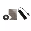 i-tec Advance HUB USB 3.0 slim 3 porte adattatore Gigabit Ethernet nero