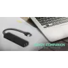 i-tec Advance HUB USB 3.0 slim 3 porte adattatore Gigabit Ethernet nero