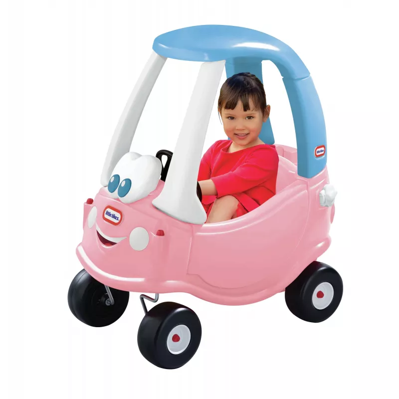 Little Tikes Cozy Coupe Princess, 1,5 anni, 4 ruote, plastica, blu, rosa, bianco