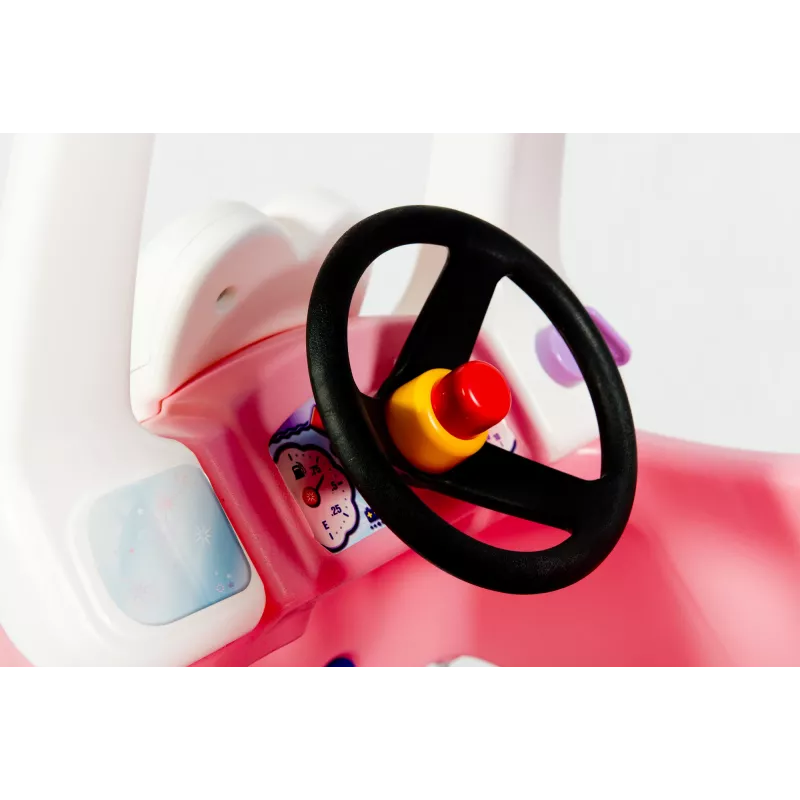 Little Tikes Cozy Coupe Princess, 1,5 anni, 4 ruote, plastica, blu, rosa, bianco