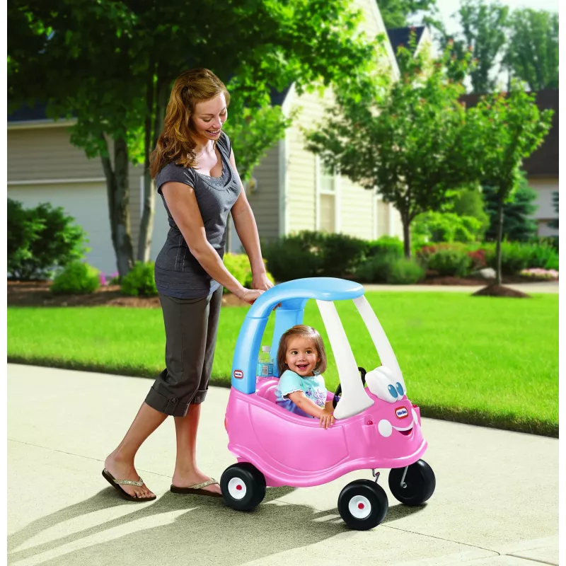 Little Tikes Cozy Coupe Princess, 1,5 anni, 4 ruote, plastica, blu, rosa, bianco