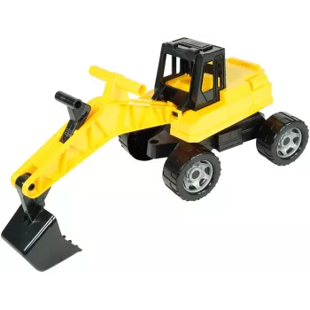 LENA GIGA TRUCKS 02047 escavatore nero-giallo