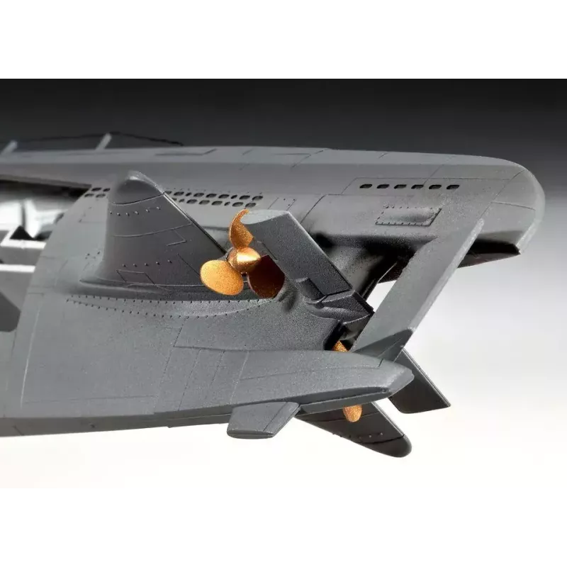 Modello di U-Boot Revell U-Boot Typ XXI U 2540 & Interieur