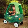 Little Tikes Cozy Coupe Dino, 1,5 anni, 4 ruote, plastica, nero, verde