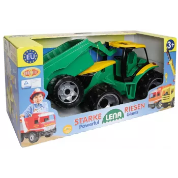 Trattore Lena GIGA TRUCKS ZL-02122 con rimorchio