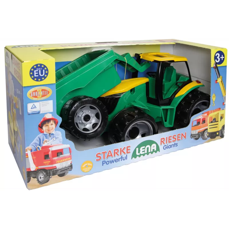 Trattore Lena GIGA TRUCKS ZL-02122 con rimorchio
