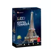 Puzzle 3D CubicFun Torre Eiffel LED
