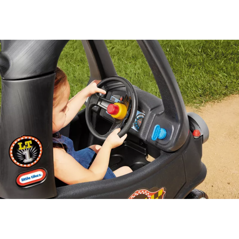 Little Tikes Cozy Coupe Cab nero, 1,5 anni, 4 ruote, plastica, nero