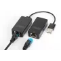 DIGITUS USB Extender USB 2.0 per uso con cavo Cat5/5e/6 (UTP STP o SFT) fino a 50 m
