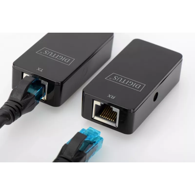 DIGITUS USB Extender USB 2.0 per uso con cavo Cat5/5e/6 (UTP STP o SFT) fino a 50 m