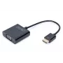 Adattatore convertitore DIGITUS HDMI a VGA Type-A - connettore VGA (D-Sub), jack audio da 3,5 mm, nero