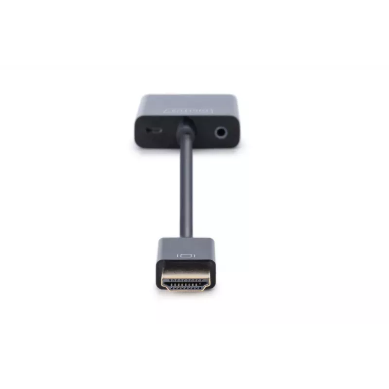 Adattatore convertitore DIGITUS HDMI a VGA Type-A - connettore VGA (D-Sub), jack audio da 3,5 mm, nero