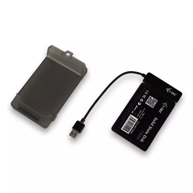 Case per HDD/SSD i-tec MySafe USB 3.0 Easy 2,5 pollici case esterno nero