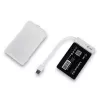 Case per HDD/SSD i-tec MySafe USB 3.0 Easy 2,5 pollici case esterno – bianco