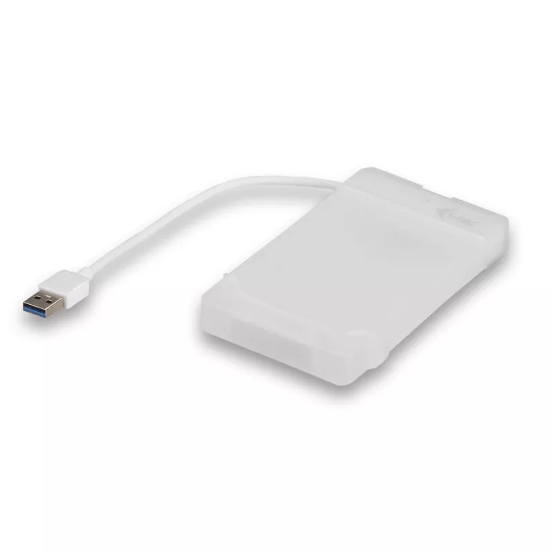 Case per HDD/SSD i-tec MySafe USB 3.0 Easy 2,5 pollici case esterno – bianco