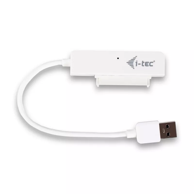 Case per HDD/SSD i-tec MySafe USB 3.0 Easy 2,5 pollici case esterno – bianco