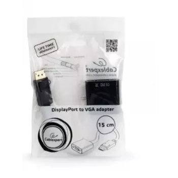 Cavo adattatore GEMBIRD DisplayPort 1.1 a VGA 15 cm