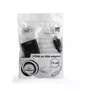 Cavo adattatore GEMBIRD HDMI a VGA, connettore singolo nero