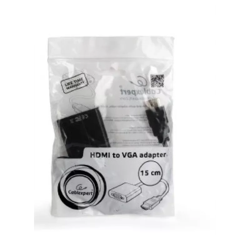 Cavo adattatore GEMBIRD HDMI a VGA, connettore singolo nero