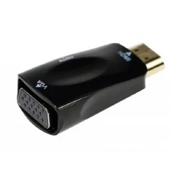 Gembird A-HDMI-VGA-02 cavo adattatore VGA D-Sub nero