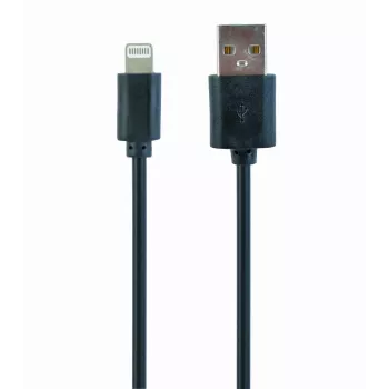 Cavo di sincronizzazione e ricarica GEMBIRD USB a Apple Lightning, 2 m - nero