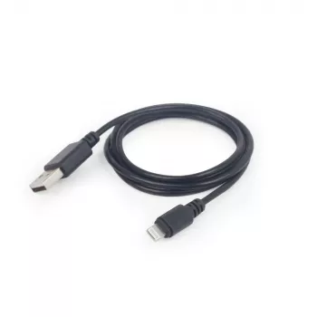 Cavo di sincronizzazione e ricarica GEMBIRD USB a Apple Lightning, 2 m - nero