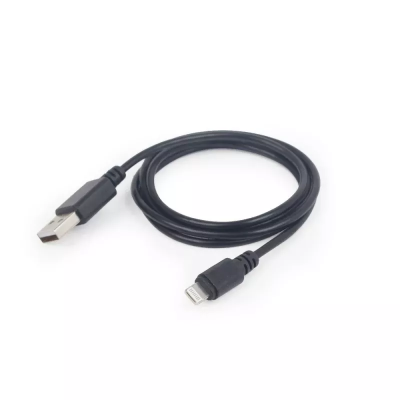 Cavo di sincronizzazione e ricarica GEMBIRD USB a Apple Lightning, 2 m - nero