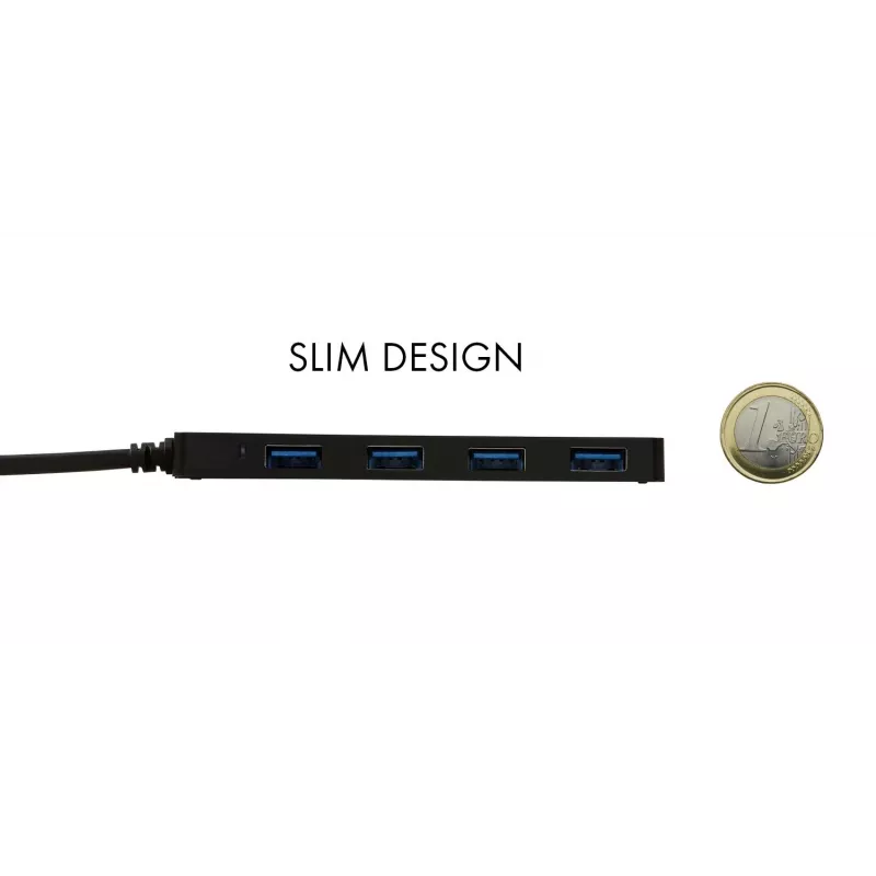 i-tec Advance hub passivo USB-C slim 4 porte