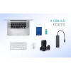 i-tec Advance hub passivo USB-C slim 4 porte