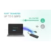 i-tec Advance hub passivo USB-C slim 4 porte