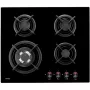 Amica PG6411SR piano cottura a gas da incasso, 4 zone, controllo meccanico