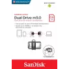 WESTERN DIGITAL SanDisk ULTRA DUAL DRIVE M3.0 - 64 GB chiavetta USB - Micro-USB / USB 3.0