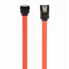 GEMBIRD cavo dati SATA III con connettore angolare a 90 gradi, 50 cm – clip in metallo